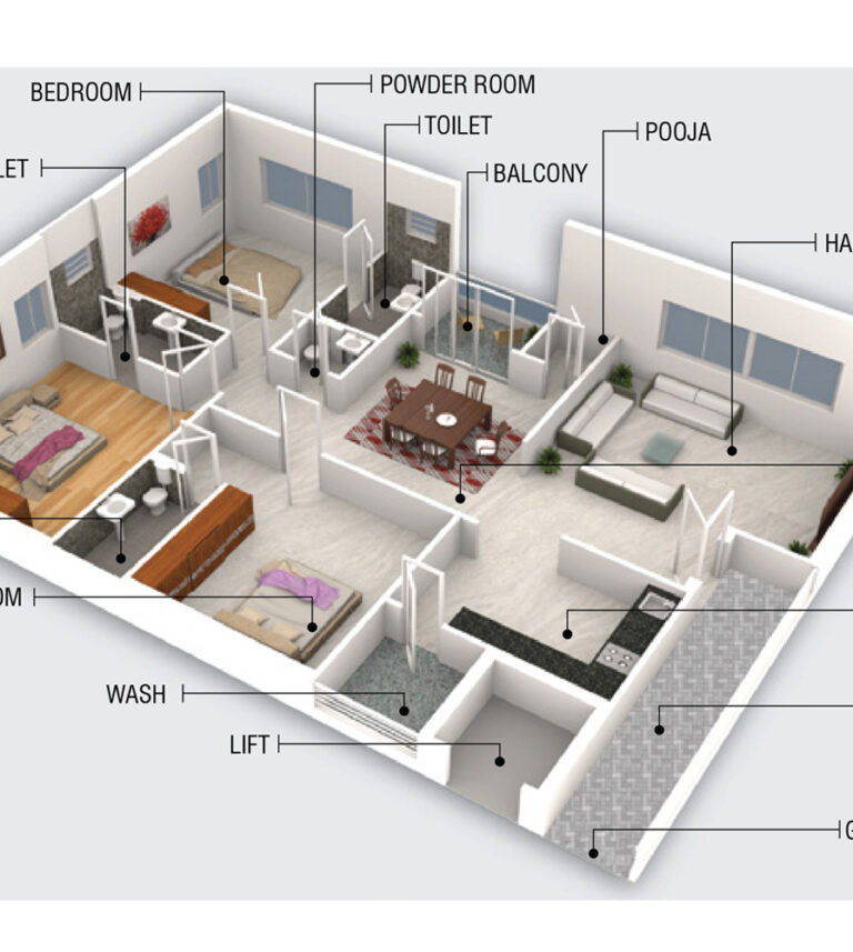 3 BHK Layout