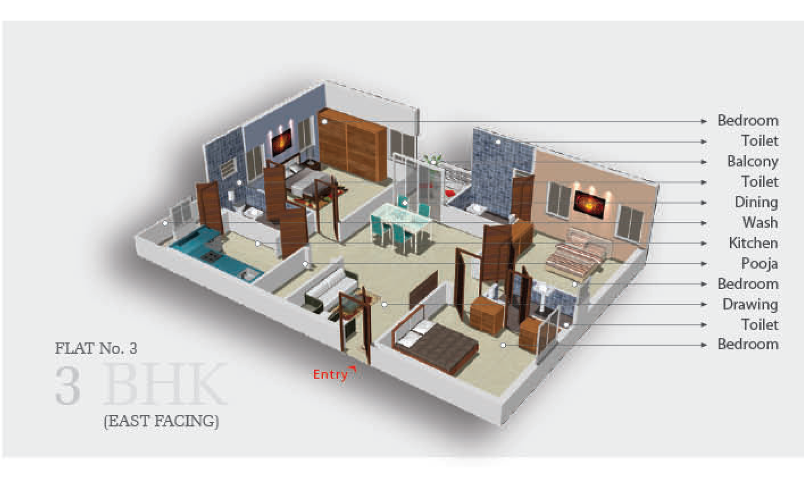 3D Floor Plan