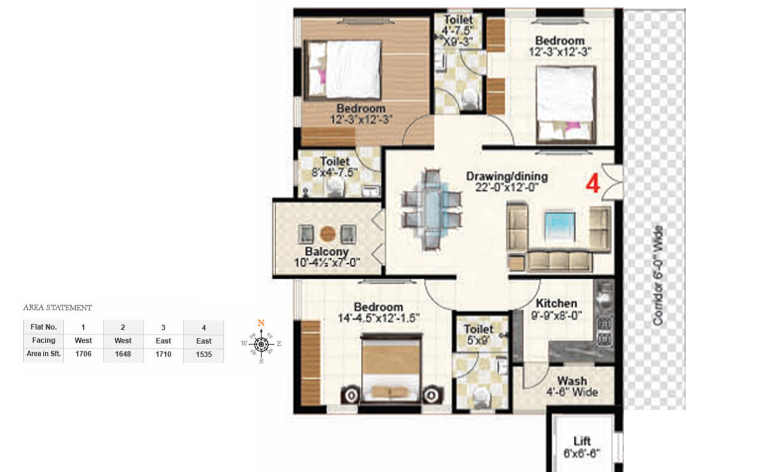 2D Floor Plan