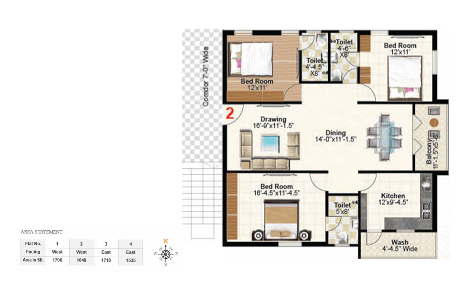 2D Floor Plan