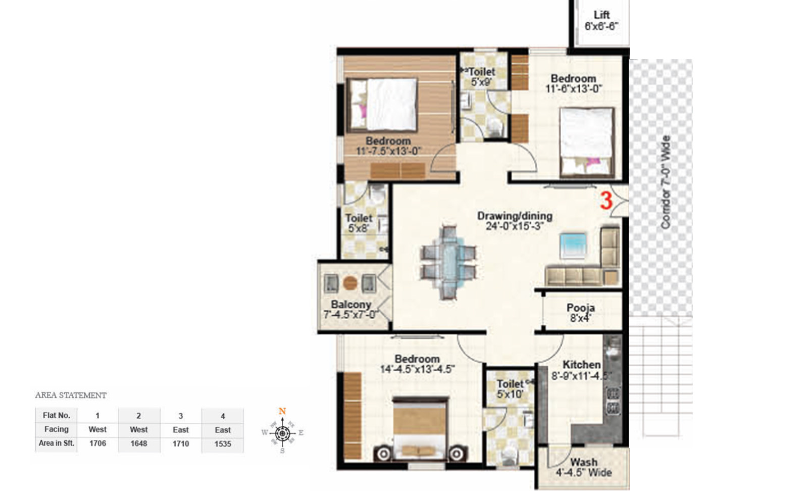 2D Floor Plan